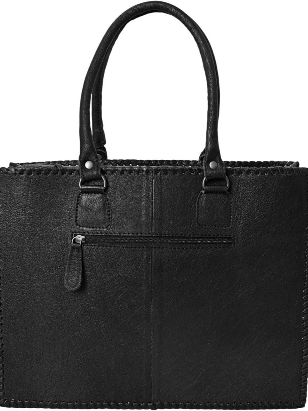 Women Natural Cowhide Leather Hand Bag With Adjustable Detachable Strap | Leathe - Picture 6 of 6
